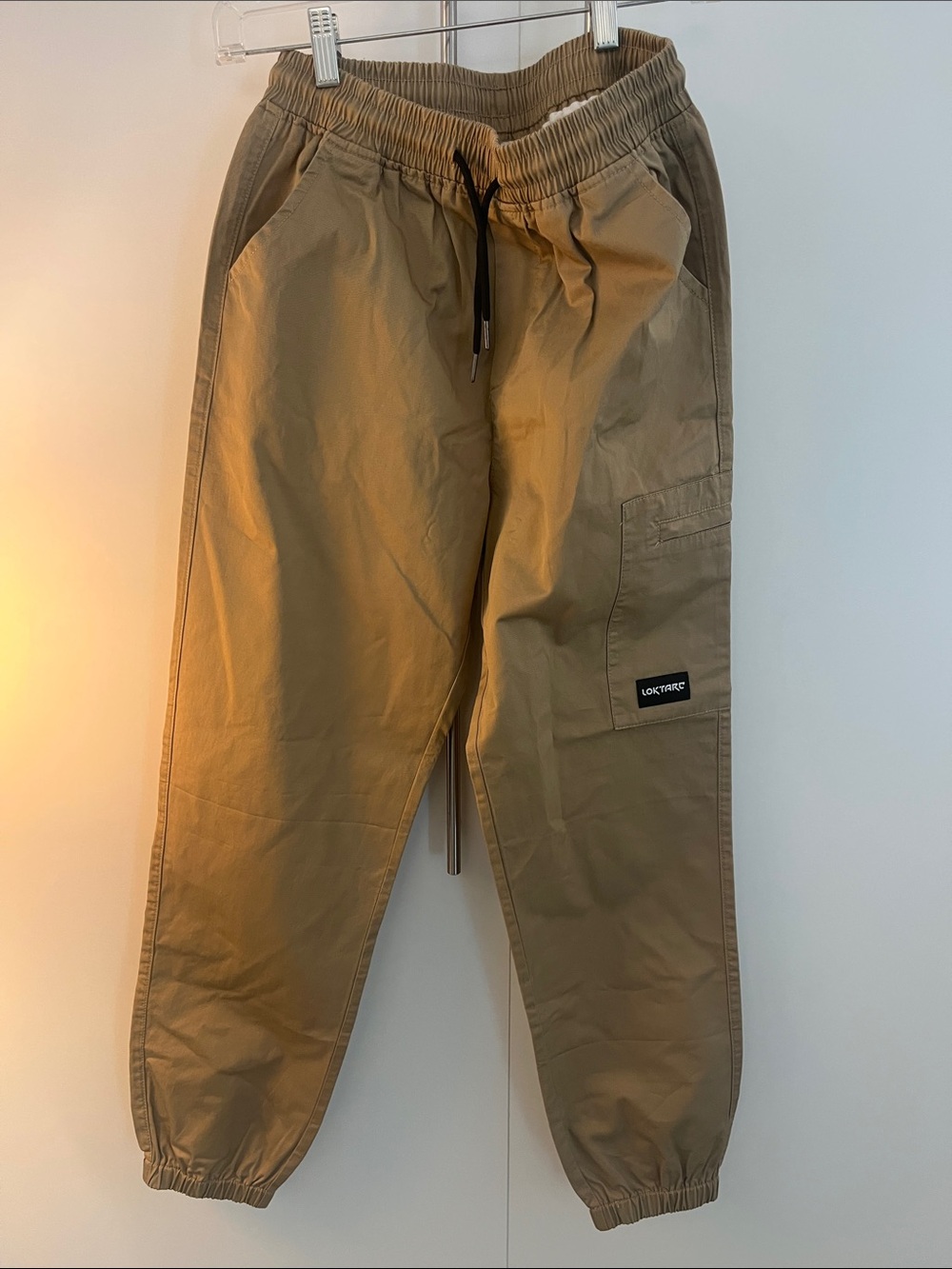 Kids Tan Jogger Pants